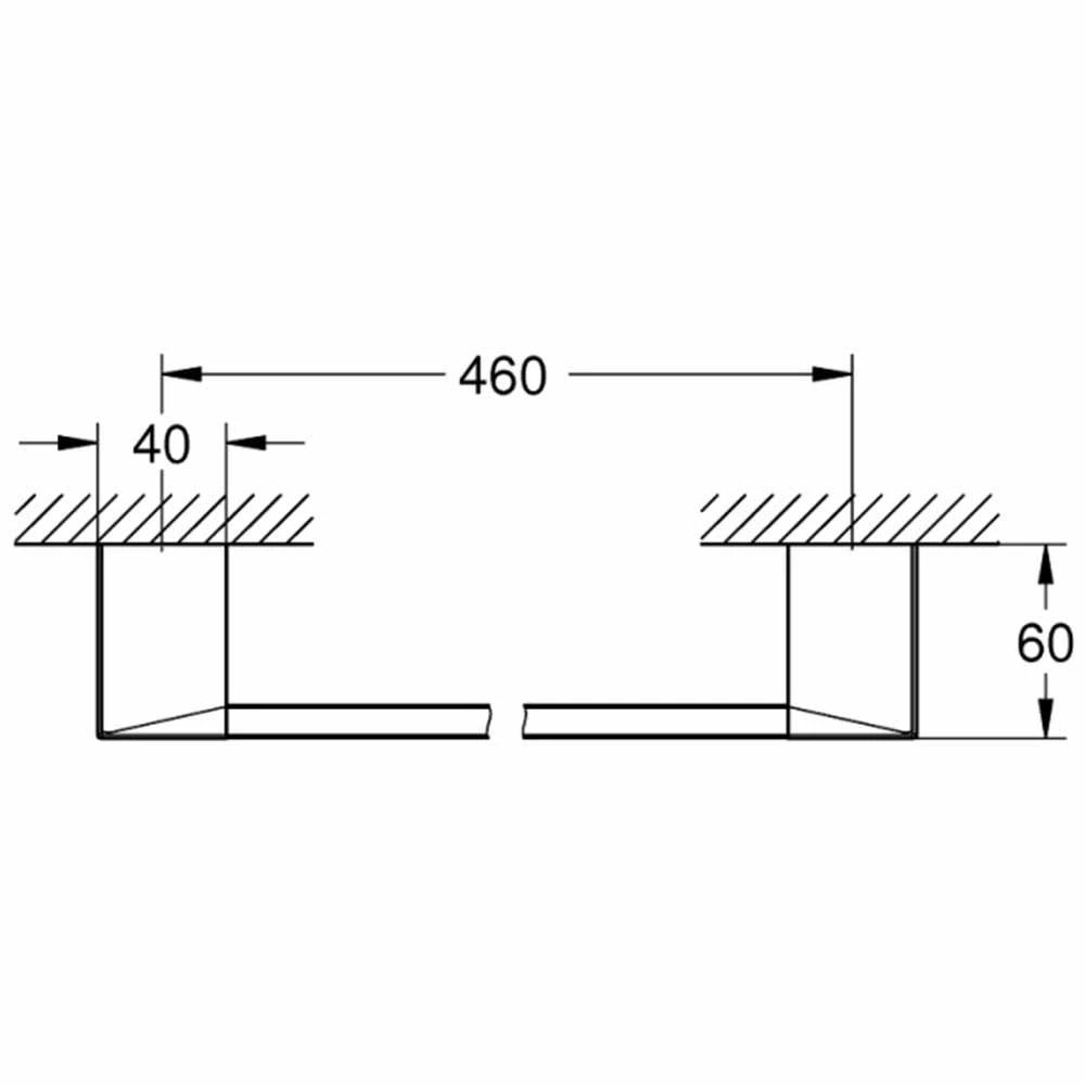 Grohe Selection Cube Havluluk - 40767000 2