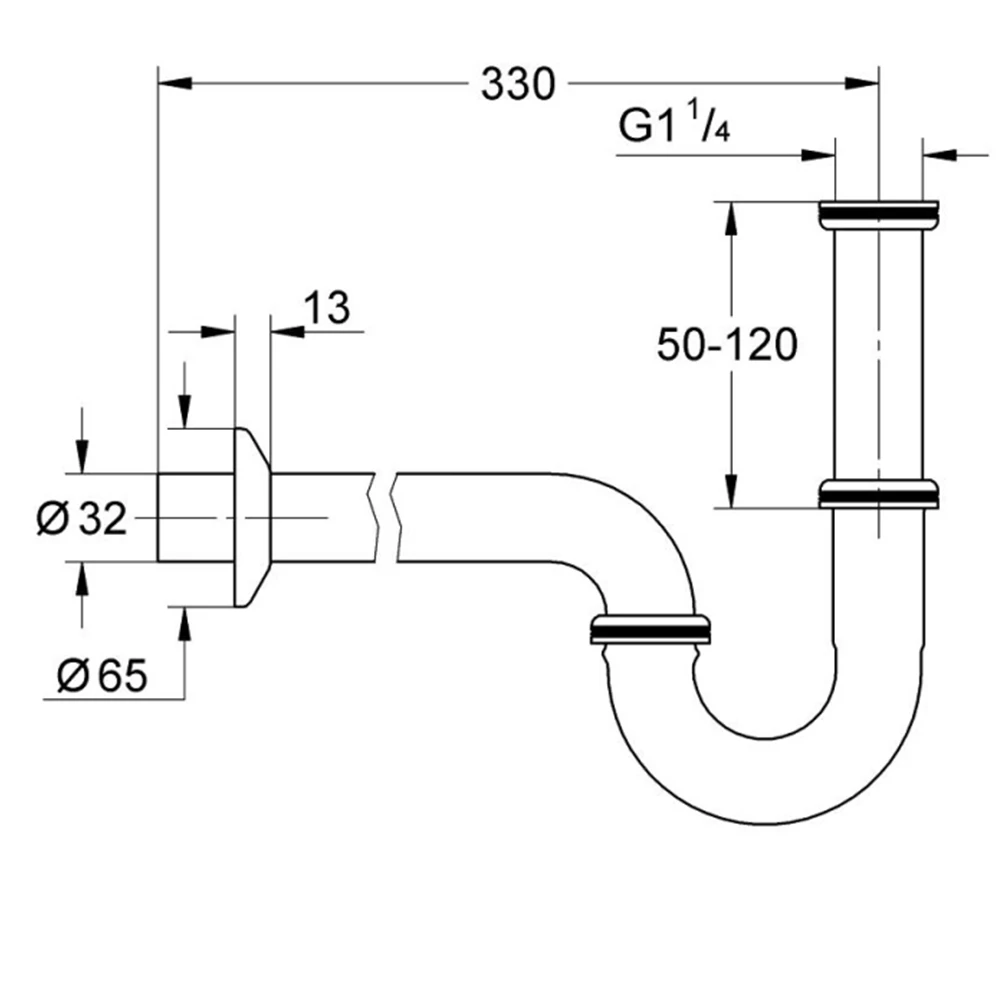 Grohe Sifon - 28961000 2
