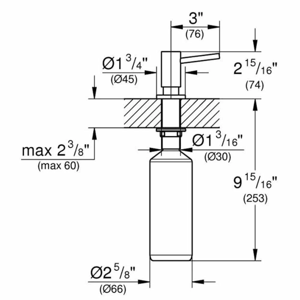 Grohe Sıvı Sabunluk - 40536DC0 2