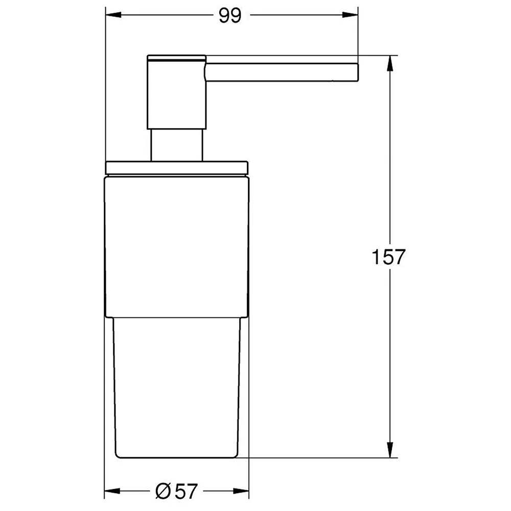Grohe Spa Rose Sıvı Sabunluk - 40886DA0 2