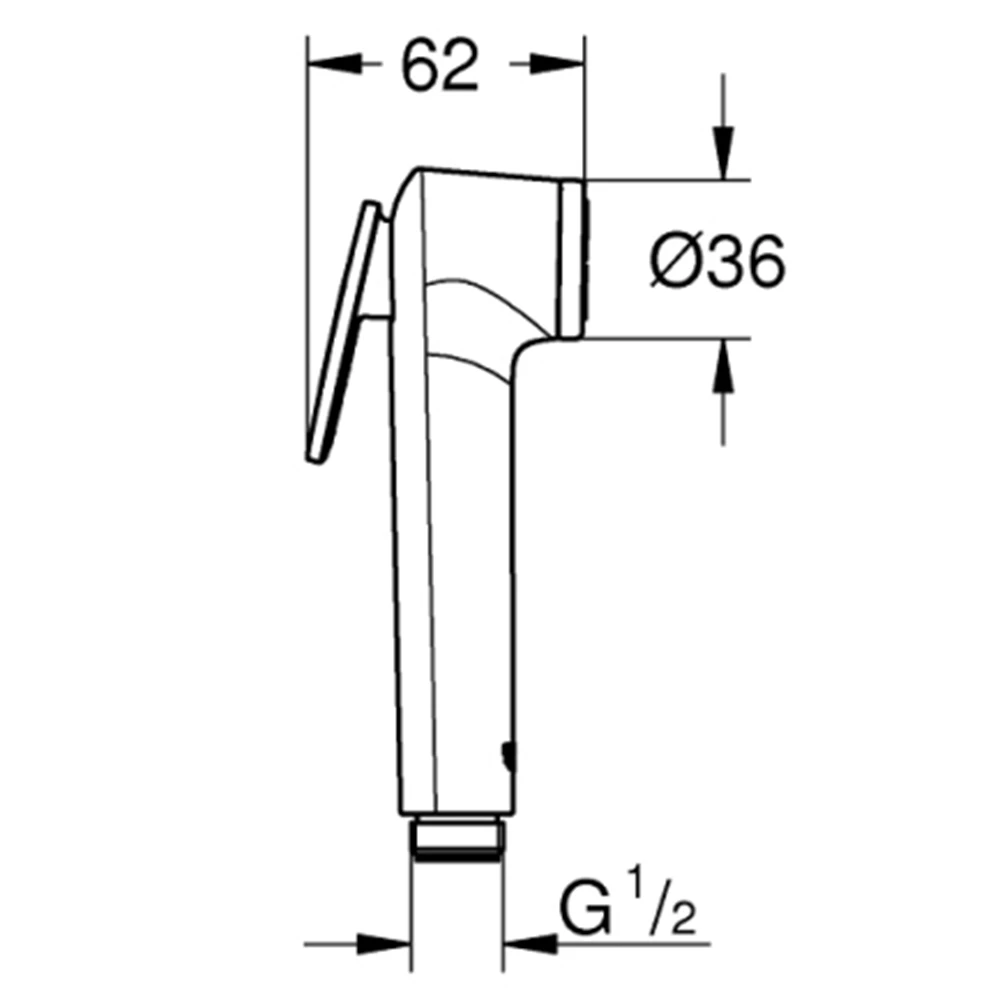 Grohe Tempesta-F El Duşu - 27513001 2
