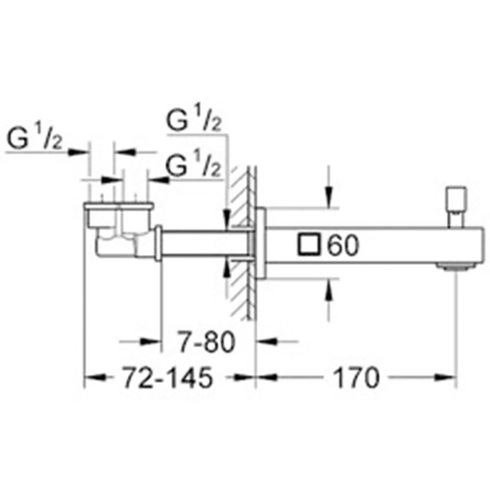 Grohe Universal Cube Çıkış Ucu - 13304000 2
