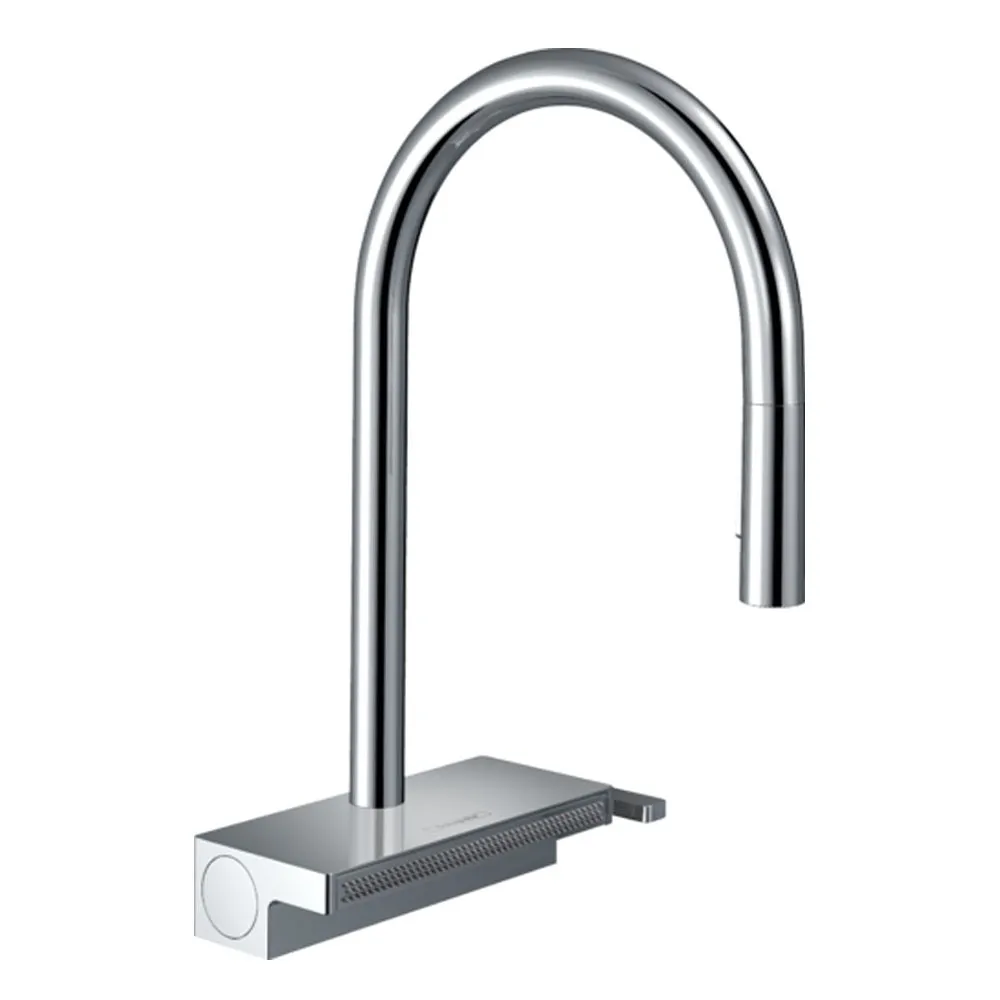 Hansgrohe Aquno Select Tek Kollu Krom Eviye Bataryası