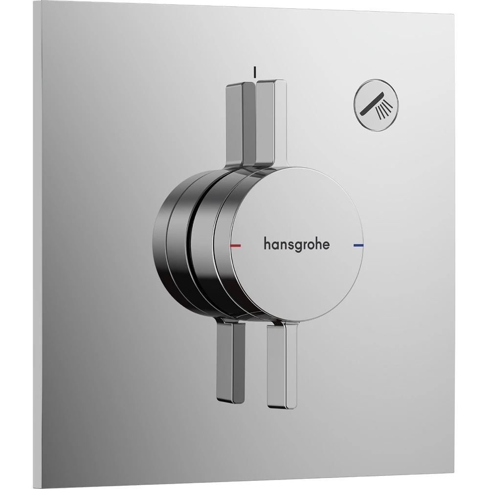 Hansgrohe DuoTurn E 1 Çıkış İçin Ankastre Banyo Bataryası 75617000