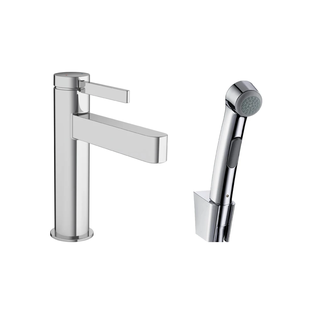 Hansgrohe Finoris Tek Kollu Krom Lavabo Bataryası