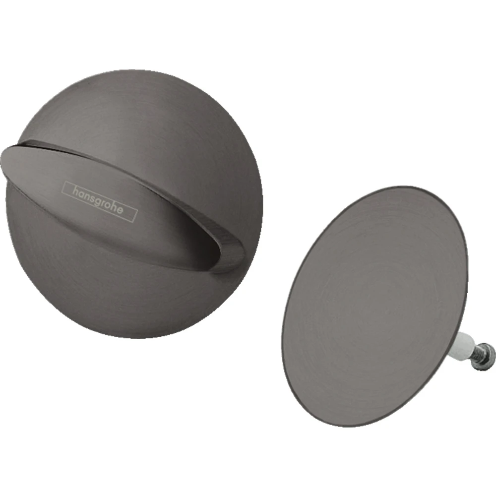 HansGrohe Flexaplus Mat Siyah Dış Set Gider ve Taşma Seti 58185340