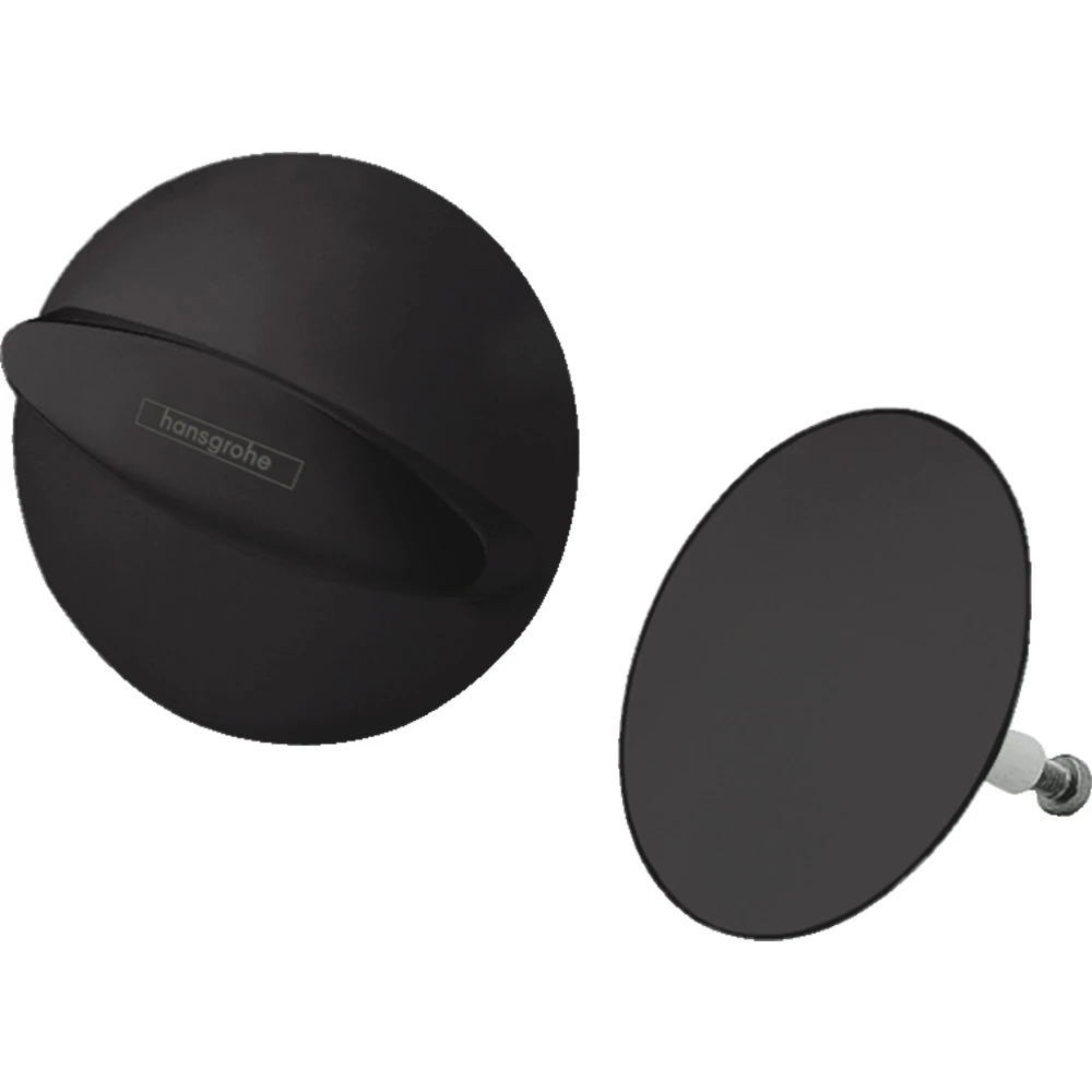 HansGrohe Flexaplus Satin Siyah Dış Set Gider ve Taşma Seti 58185670