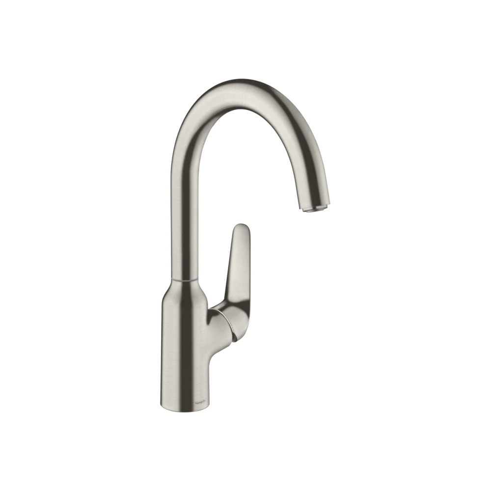 Hansgrohe Focus M42 Tek Kollu Krom Eviye Bataryası