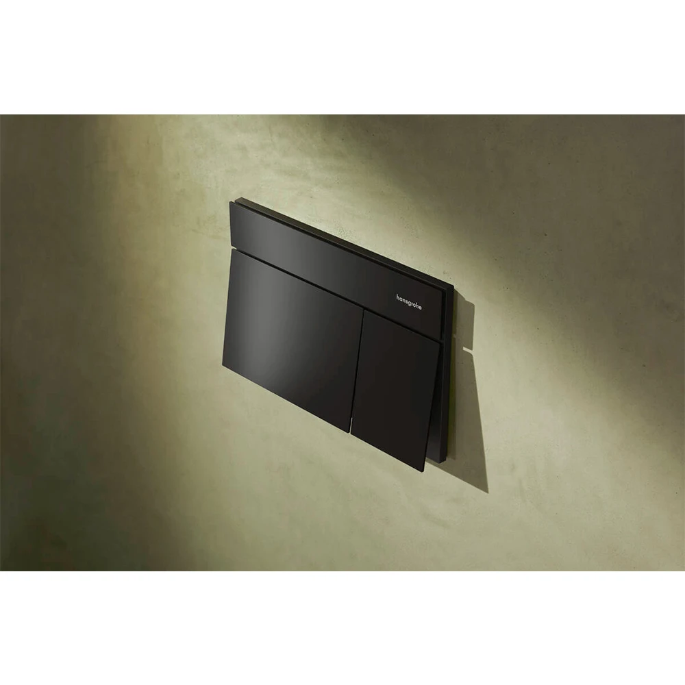 Hansgrohe iFrame Element E Mat Siyah Gömme Rezervuar Paneli - 66003670 2