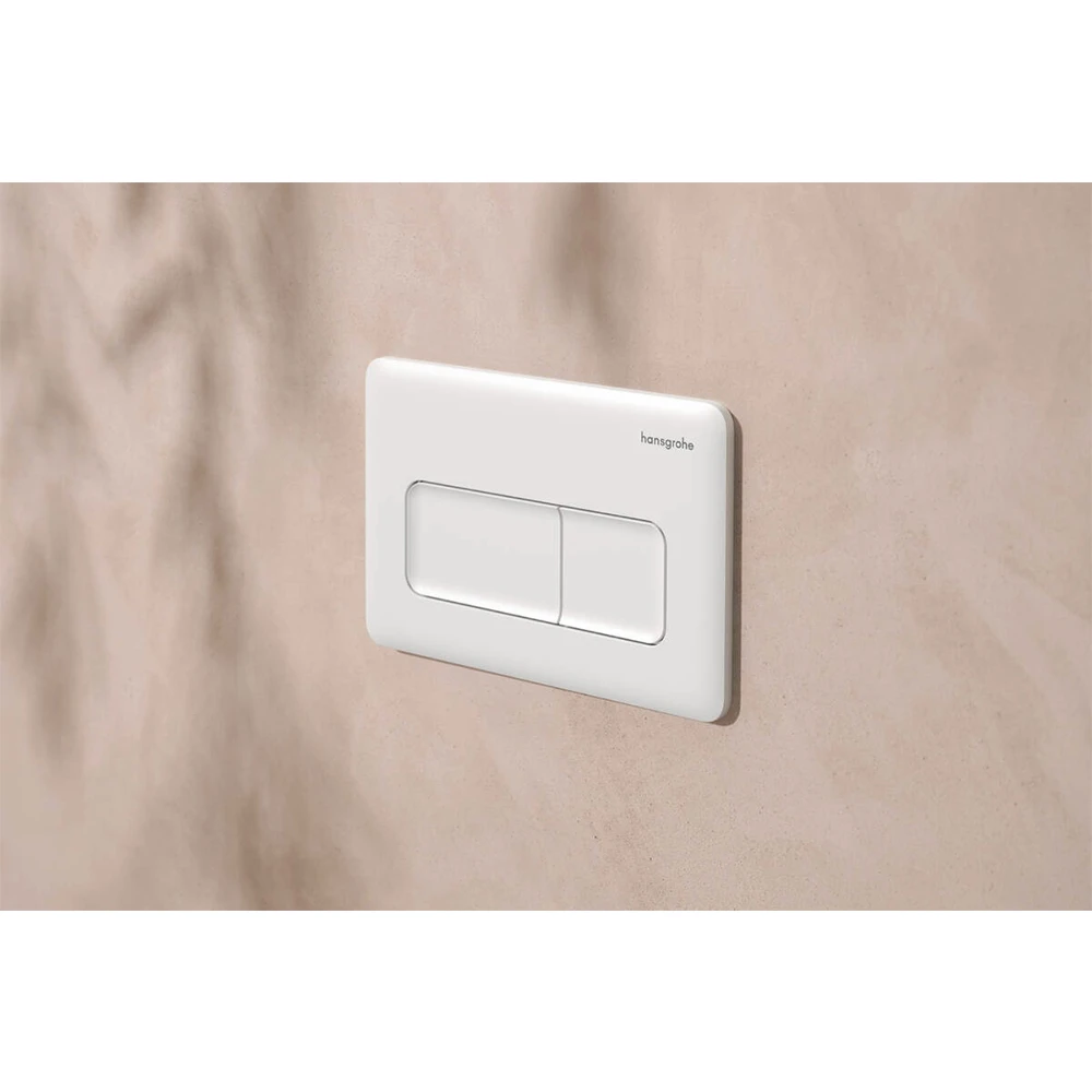 Hansgrohe iFrame Original Q Mat Beyaz Gömme Rezervuar Paneli - 66001700 3