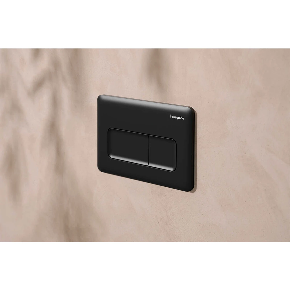 Hansgrohe iFrame Original Q Mat Siyah Gömme Rezervuar Paneli - 66001670 3