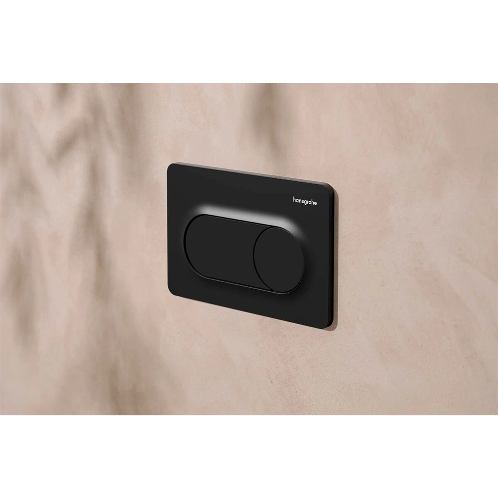 Hansgrohe iFrame Original S Mat Siyah Gömme Rezervuar Paneli - 66002670 2