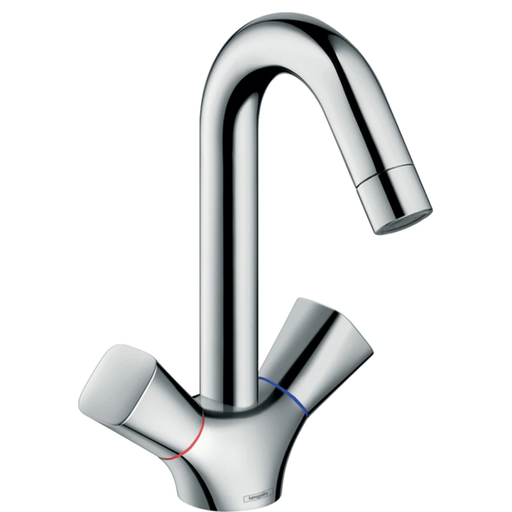 Hansgrohe Logis 2-Volanlı 150 kumandalı Lavabo Bataryası