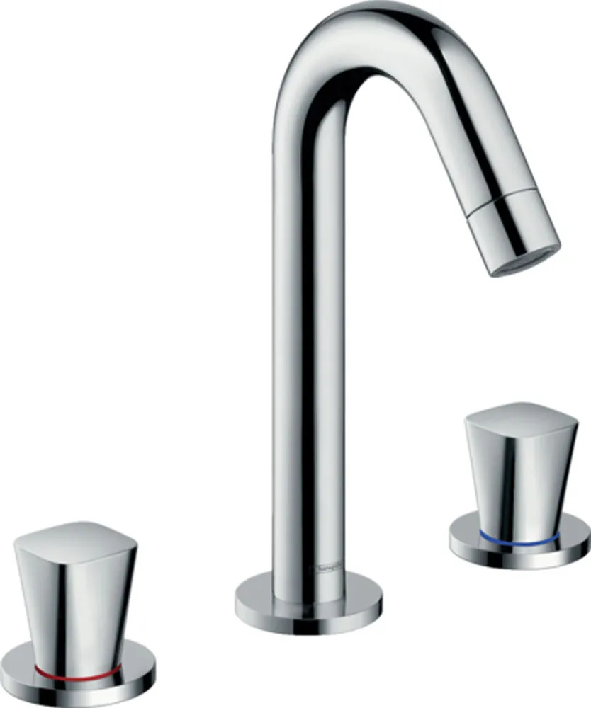 HansGrohe Logis 3 Delikli Kumandalı Lavabo Bataryası