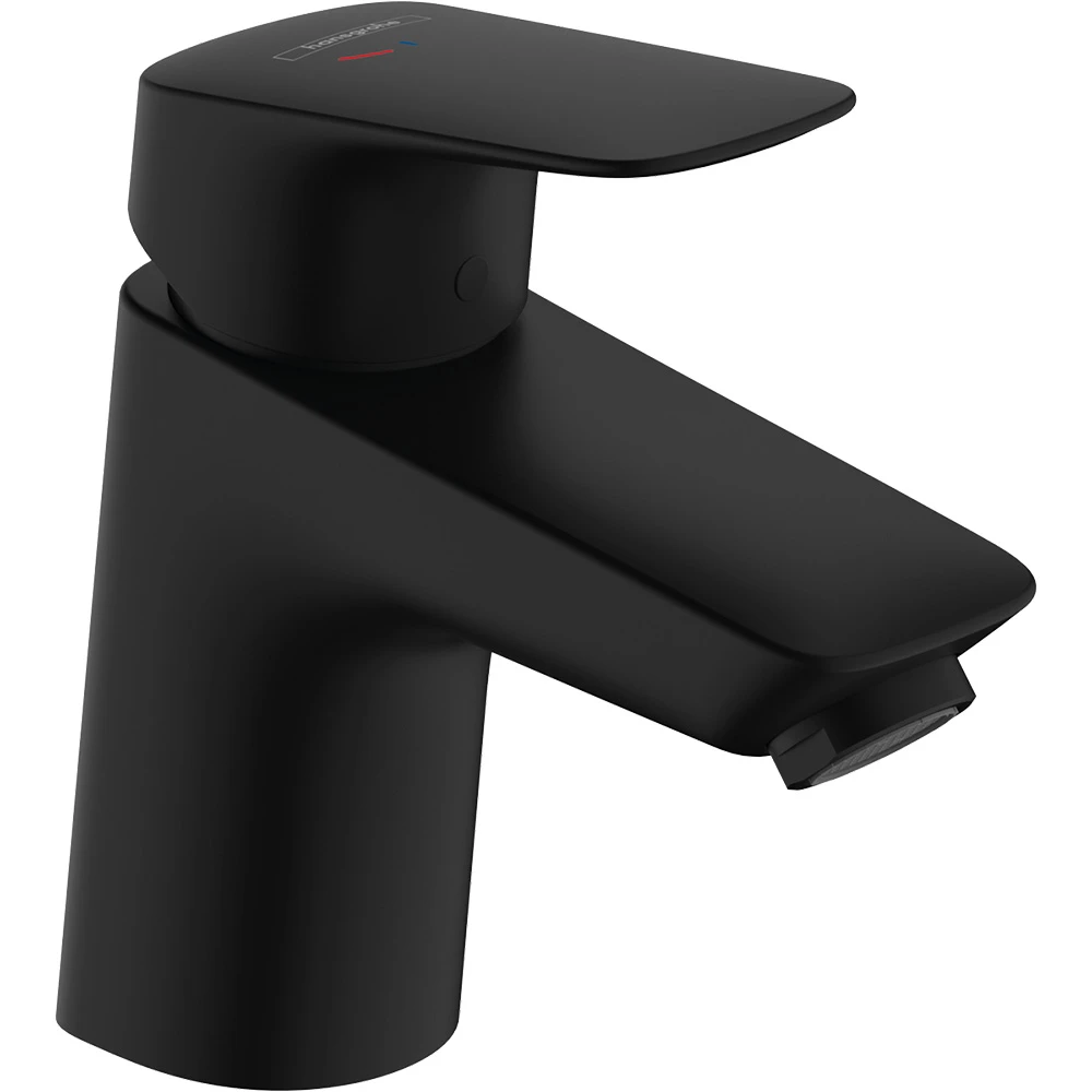 Hansgrohe Logis 70 CoolStart Kumandalı Satin Siyah Tek Kollu Lavabo Bataryası 71072670