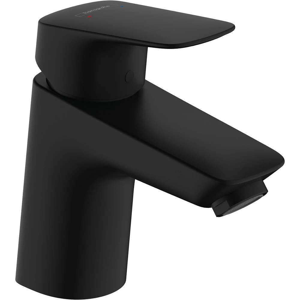 Hansgrohe Logis 70 Kumandalı Satin Siyah Tek Kollu Lavabo Bataryası 71070670