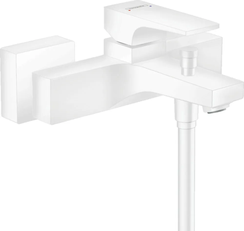 HansGrohe Metropol Mat Beyaz Banyo Bataryası 32540700