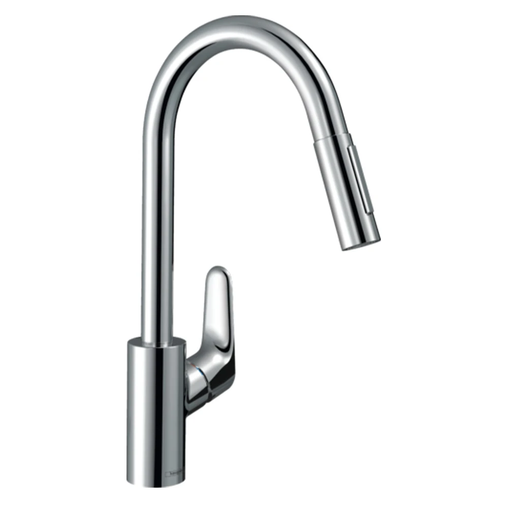 Hansgrohe Odak Tek Kollu Krom Mutfak Bataryası