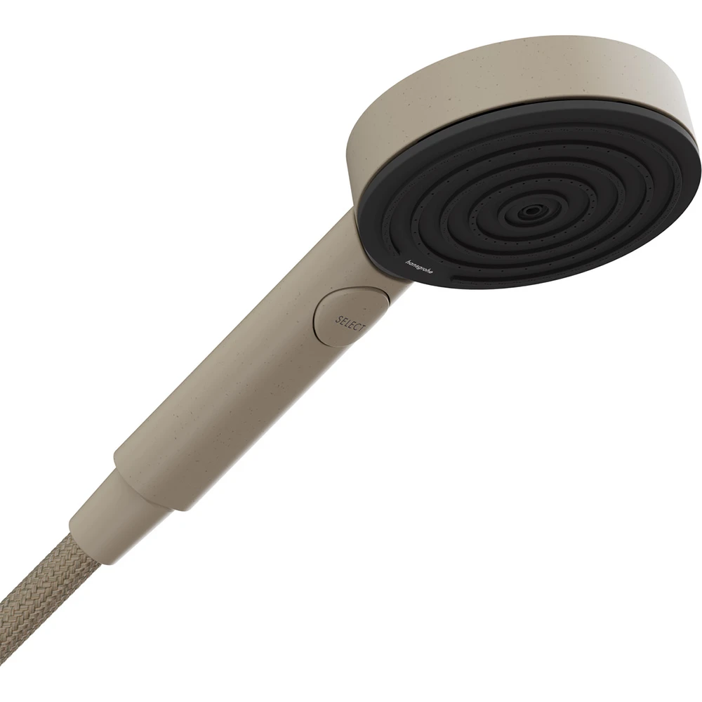 Hansgrohe Pulsify Planet Edition 105 3jet Relaxation EcoSmart+ Select Kum Bej (geri dönüştürülmüş) El Duşu 26077210