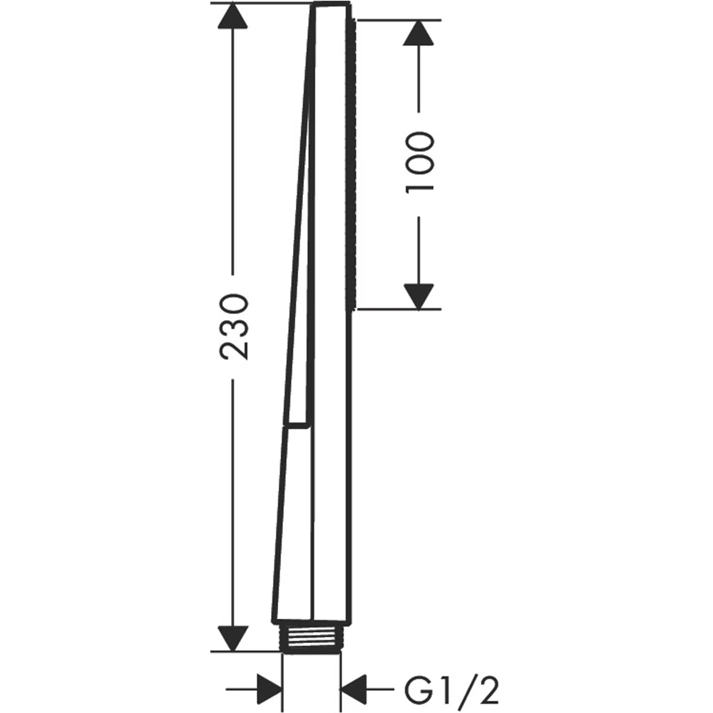 Hansgrohe Pulsify Satin Siyah E El Duşu Pulsify E - 24320340 2