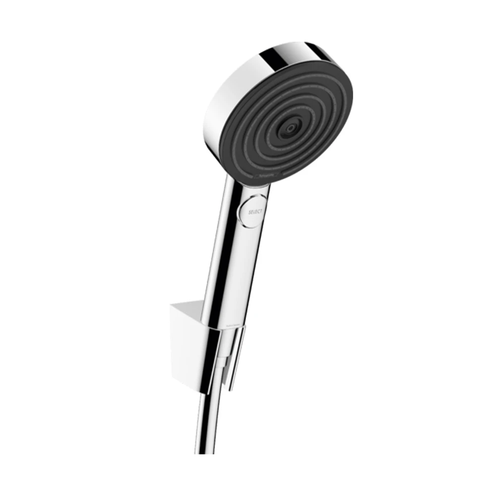 Hansgrohe Pulsify Select S 105 3jet Relaxation Krom Duş Askı Seti