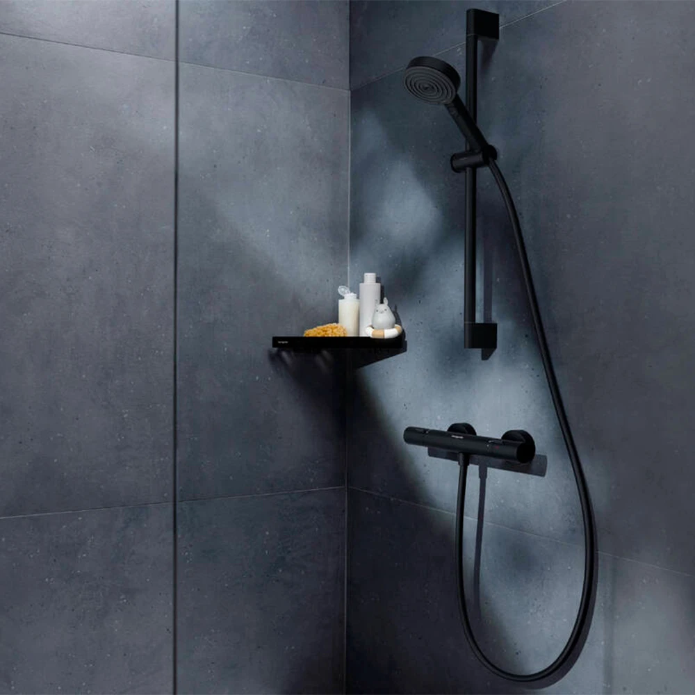 Hansgrohe Pulsify Select S Satin Siyah Termostatik Banyo Bataryalı 65 Cm Duş Barı - 24262670 2