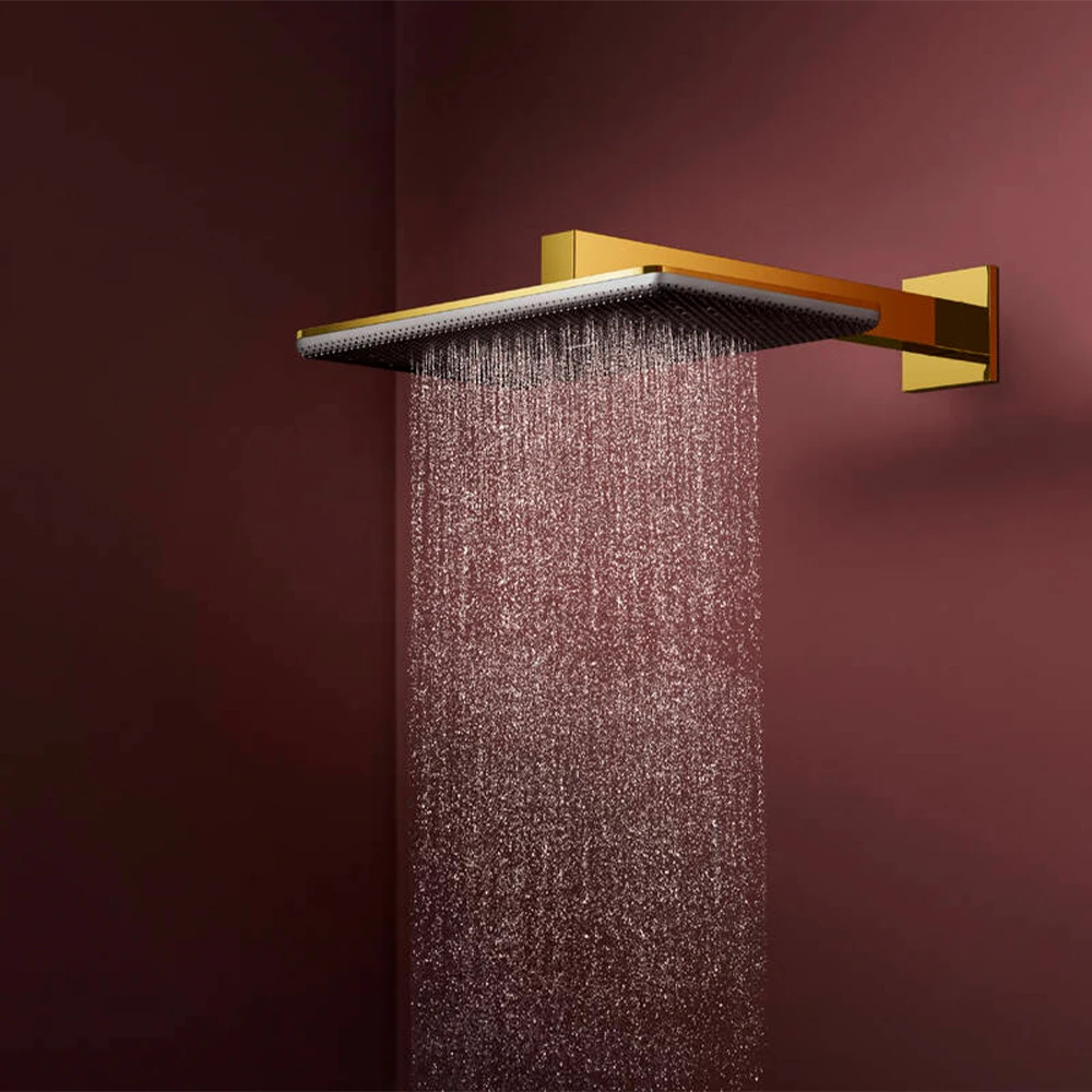 Hansgrohe Raindance Alive Q 210/340 2jet Parlak Altın Tepe Duşu - 24550990 2