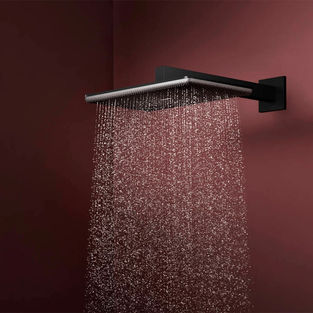 Hansgrohe Raindance Alive Q 210/340 2jet Satin Siyah Tepe Duşu - 24550670 2