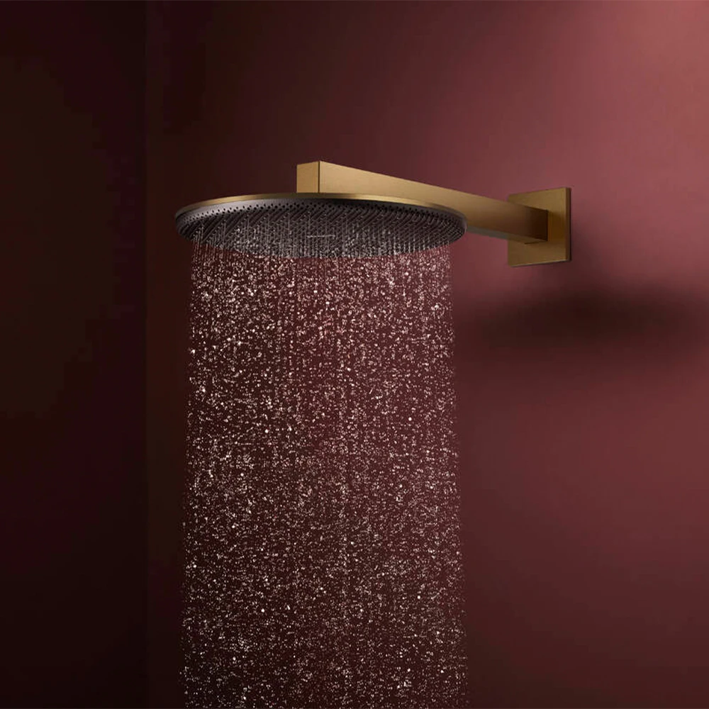 Hansgrohe Raindance Alive S 300 1jet EcoSmart Mat Bronz Tepe Duşu - 24521140 2