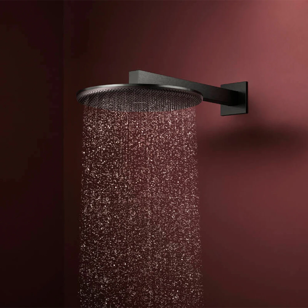 Hansgrohe Raindance Alive S 300 1jet EcoSmart Mat Siyah-Krom Tepe Duşu - 24521340 2