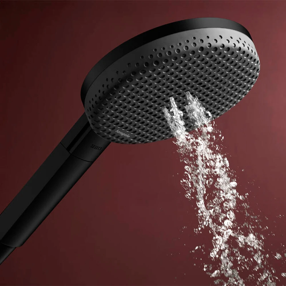 Hansgrohe Raindance Alive Select S 125 3jet EcoSmart+ Satin Siyah El Duşu - 24512670 3