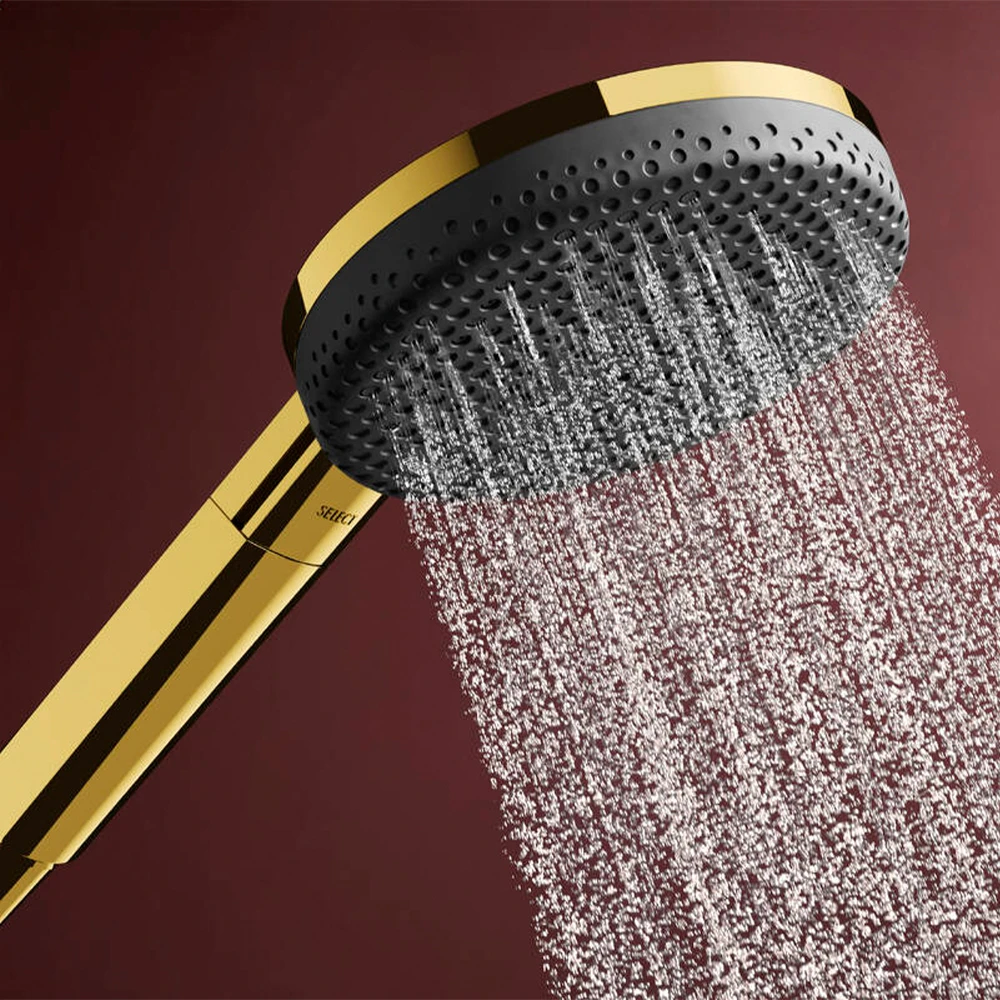 Hansgrohe Raindance Alive Select S Parlak Altın El Duşu - 24511990 2