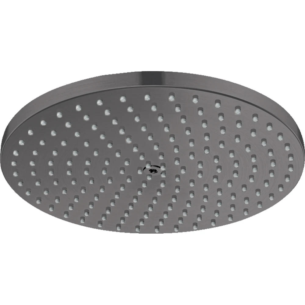 Hansgrohe Raindance S 240 PowderRain EcoSmart+ Fırçalanmış Siyah Krom Tepe Duşu - 28821340