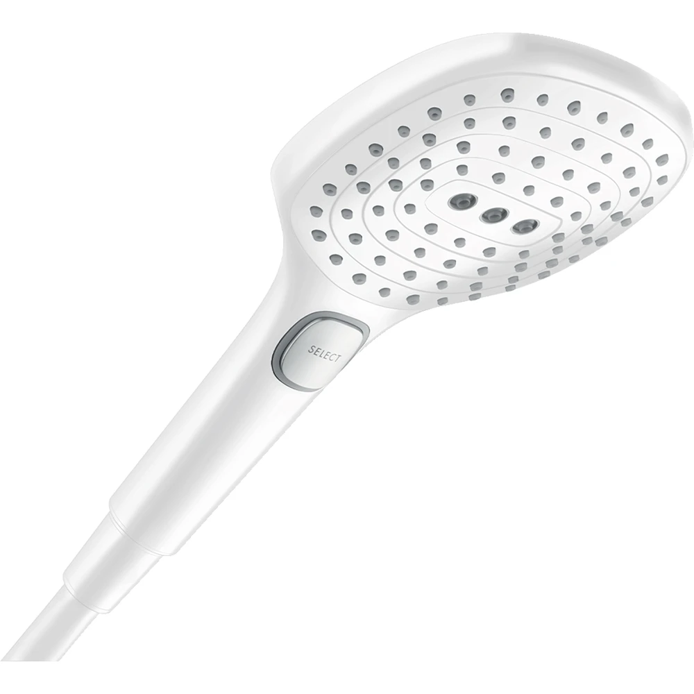 Hansgrohe Raindance Select E 120 3Jet PowderRain EcoSmart Mat Beyaz El Duşu - 28728700