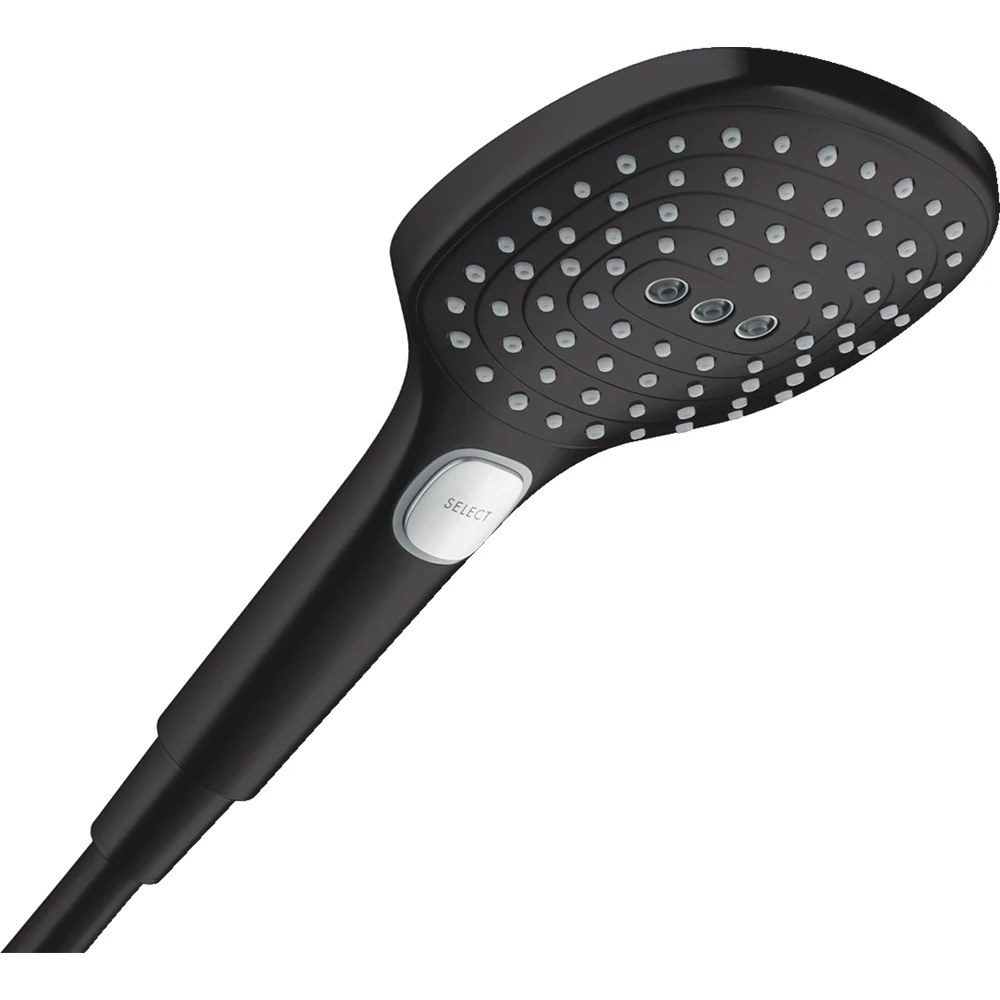 Hansgrohe Raindance Select E 120 3Jet PowderRain EcoSmart Mat Siyah El Duşu - 28728670