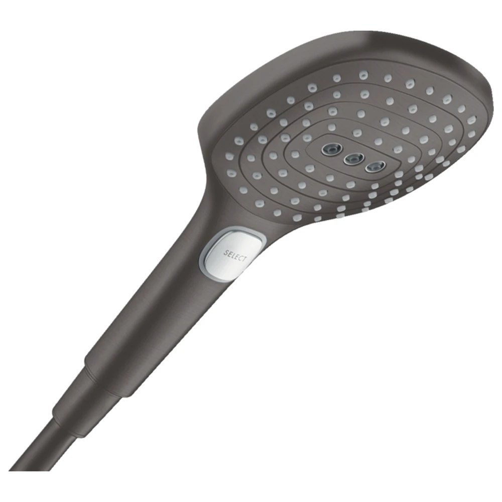 Hansgrohe Raindance Select Mat Siyah-Krom El Duşu 26520340