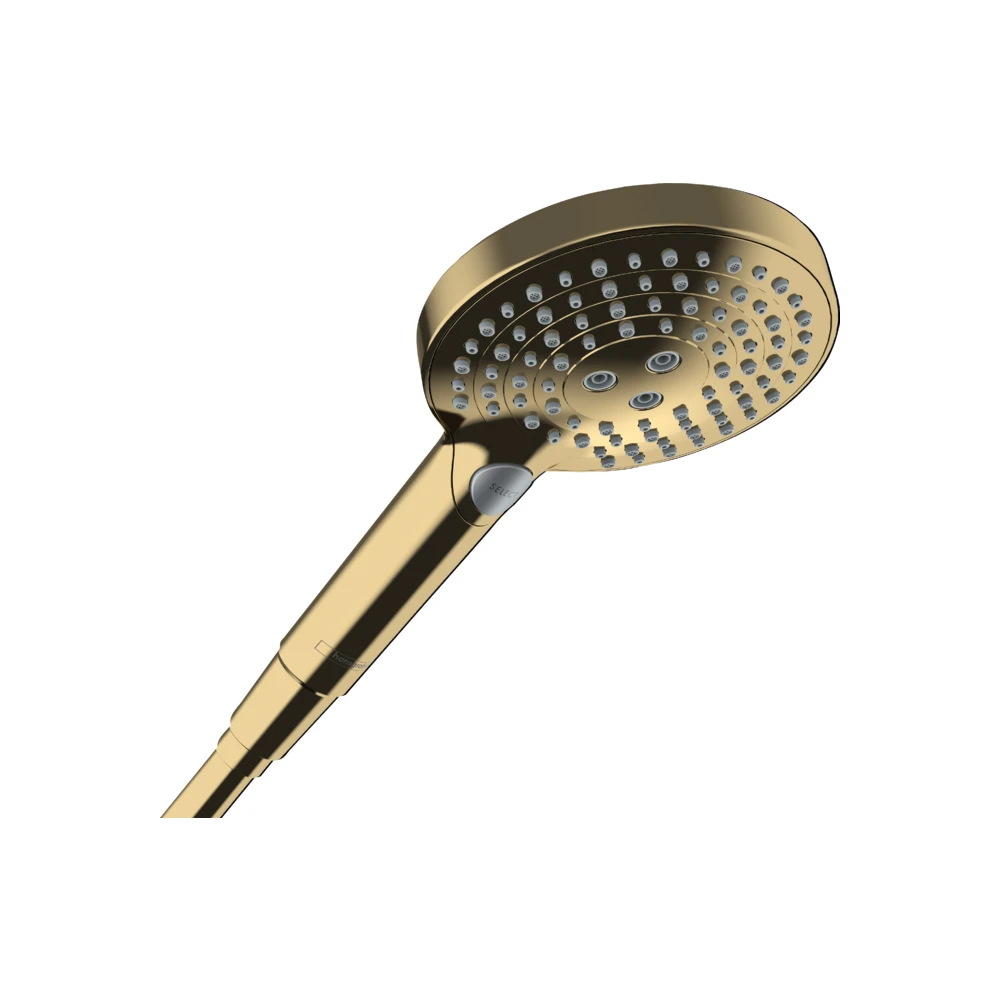 Hansgrohe Raindance Select S Parlak Altın Optik 120 3 jet El Duşu