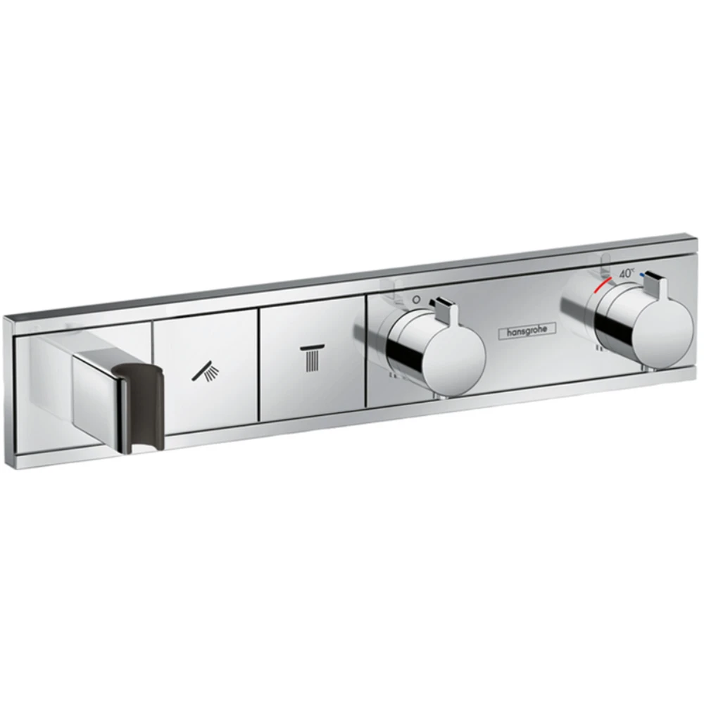 Hansgrohe RainSelect 2 Çıkış Termostatik Ankastre Banyo Bataryası - 15355000