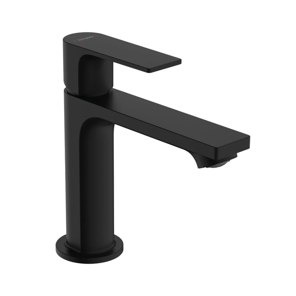Hansgrohe Rebris E Satin Siyah Lavabo Bataryası