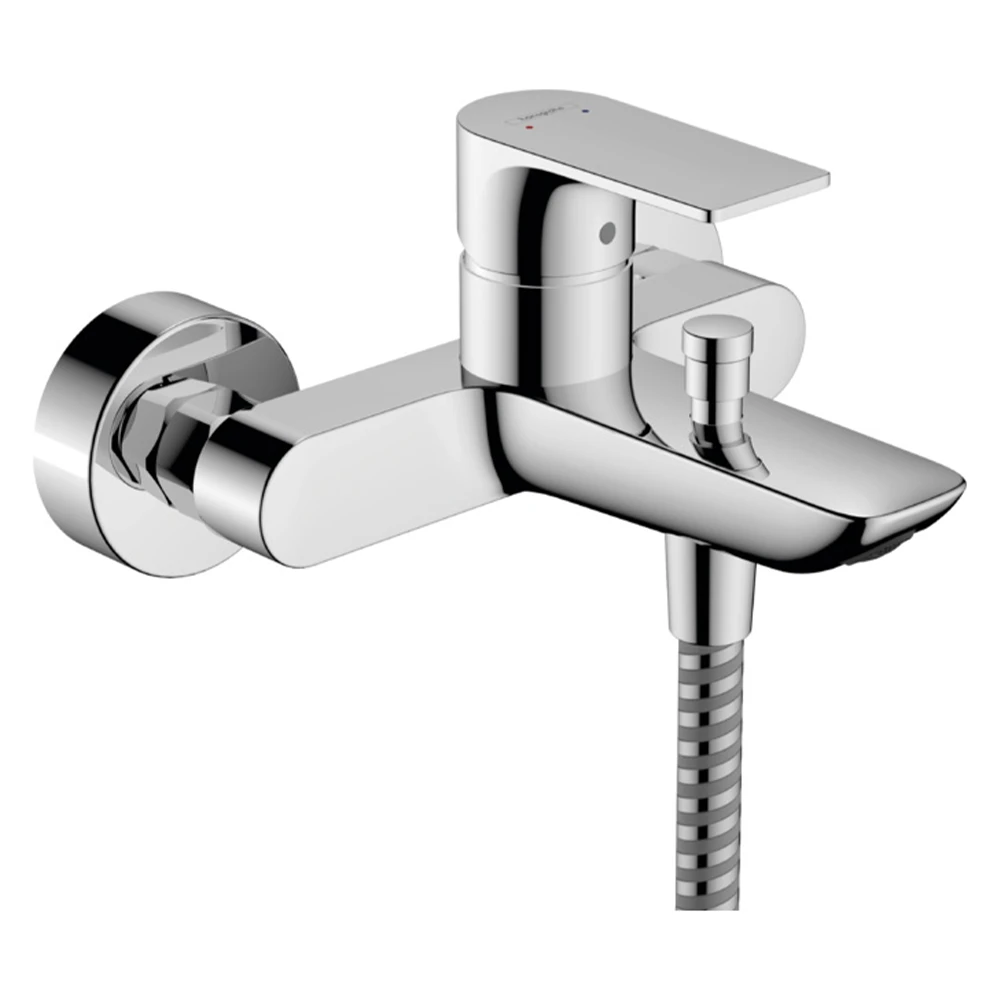 Hansgrohe Rebris E Tek Kollu Krom Aplika Banyo Bataryası 72450000
