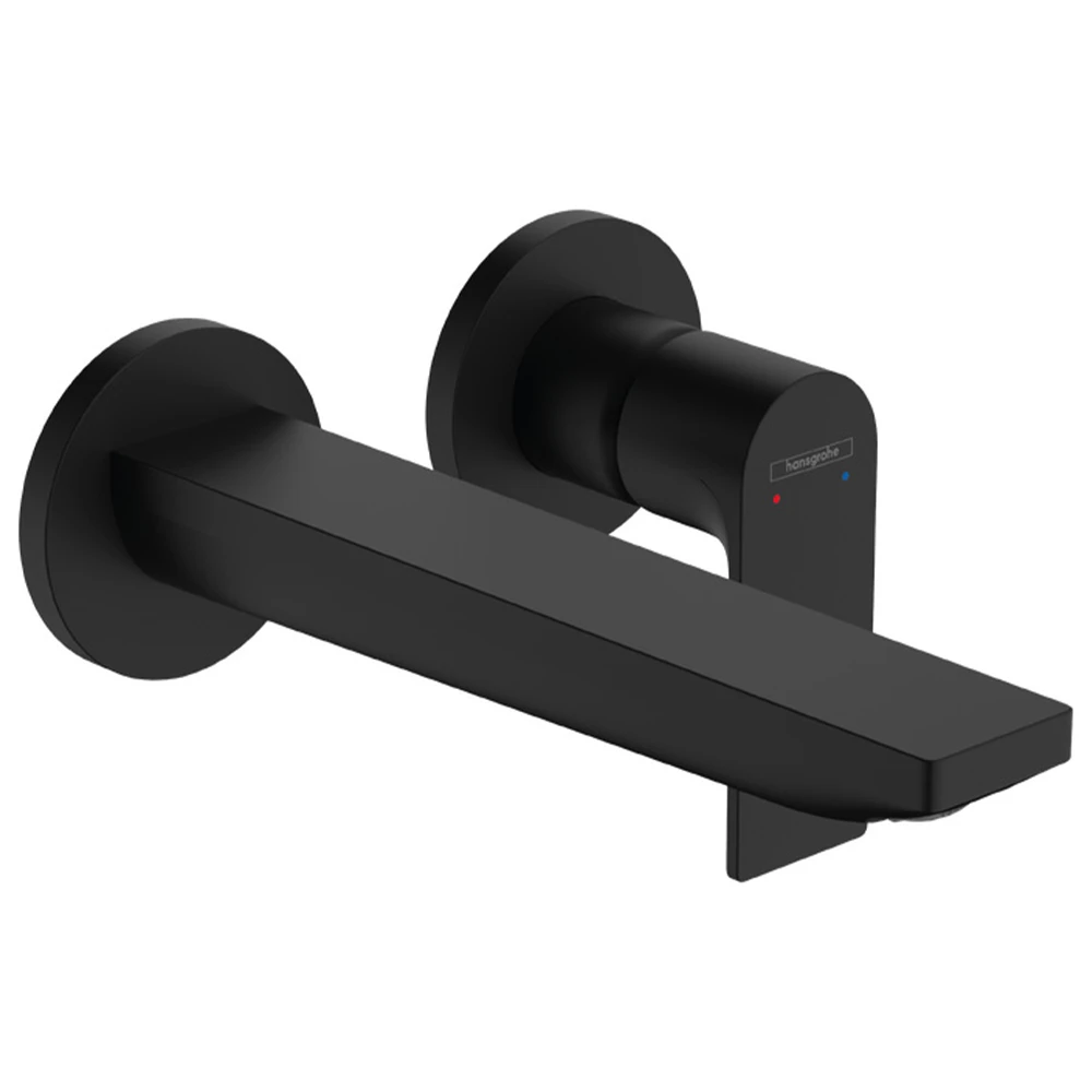 Hansgrohe Rebris E Tek Kollu Satin Siyah Ankastre Lavabo Bataryası 72568670
