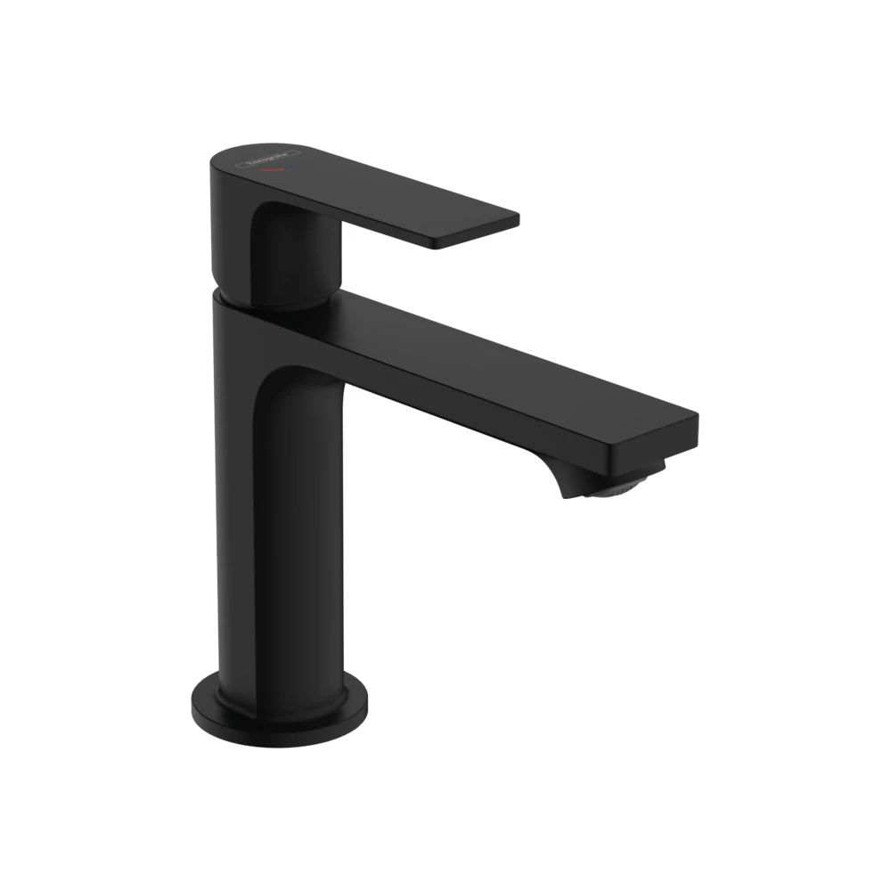 Hansgrohe Rebris E Tek kollu Satin Siyah lavabo bataryası 72551670