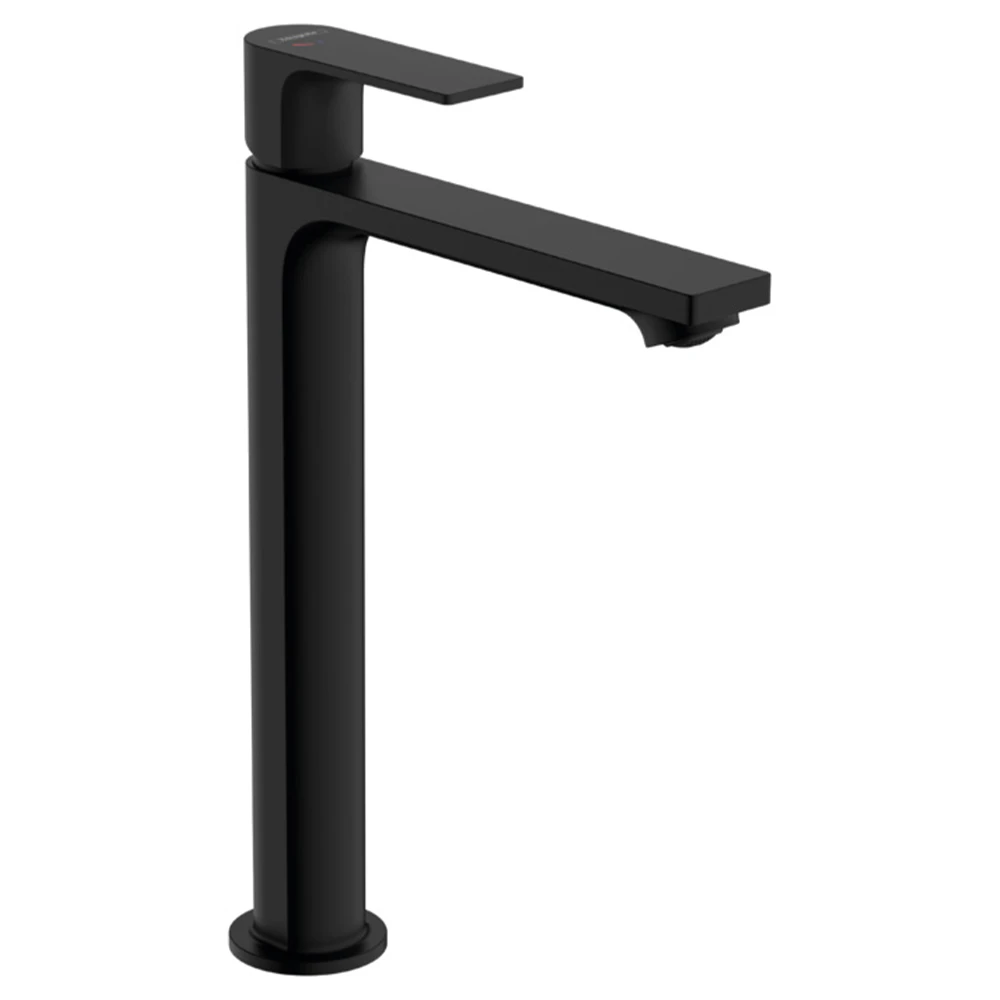 Hansgrohe Rebris E Tek Kollu Satin Siyah Lavabo Bataryası 72581670