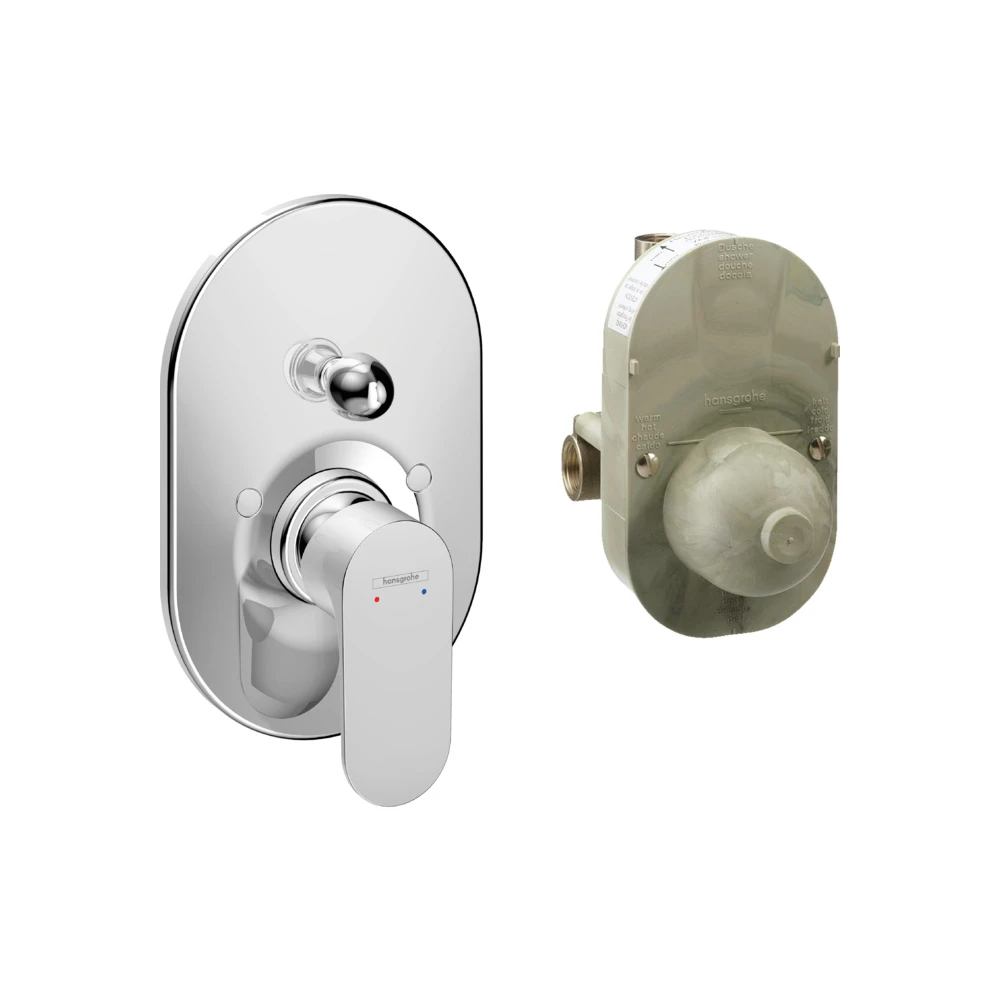 Hansgrohe Rebris S Tek Kollu Anskarte Banyo Bataryası