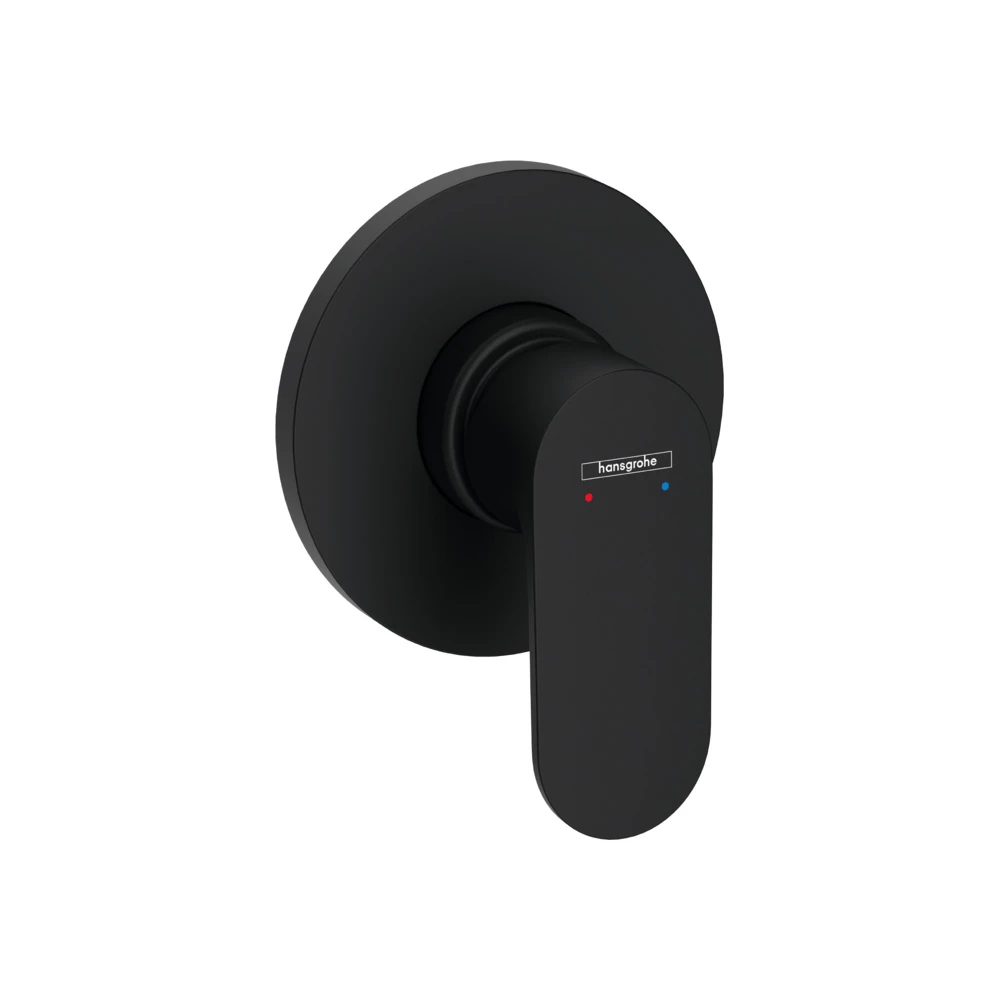 Hansgrohe Rebris S Tek Kollu Satin Siyah Ankastre Duş Bataryası 72649670