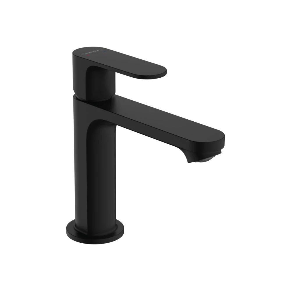 Hansgrohe Rebris S Tek Kollu Satin Siyah Lavabo Bataryası 72586670
