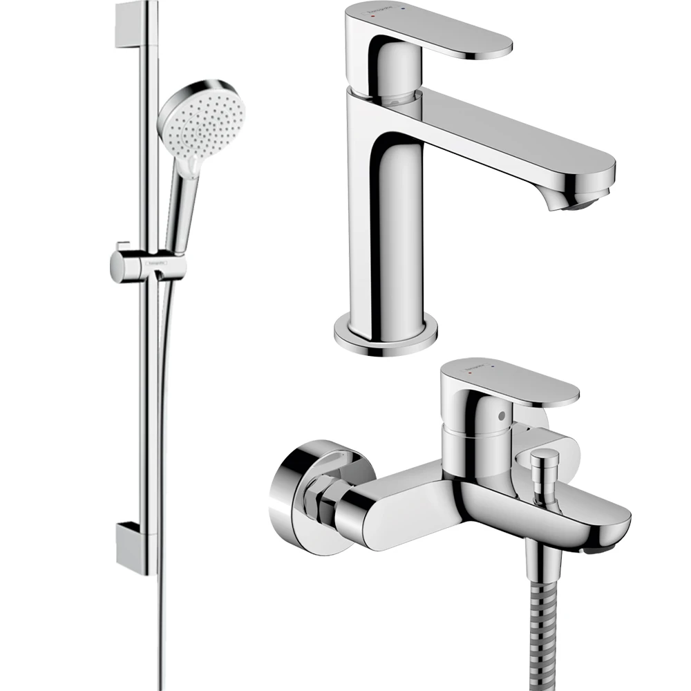 Hansgrohe Rebris S Üçlü Batarya Seti