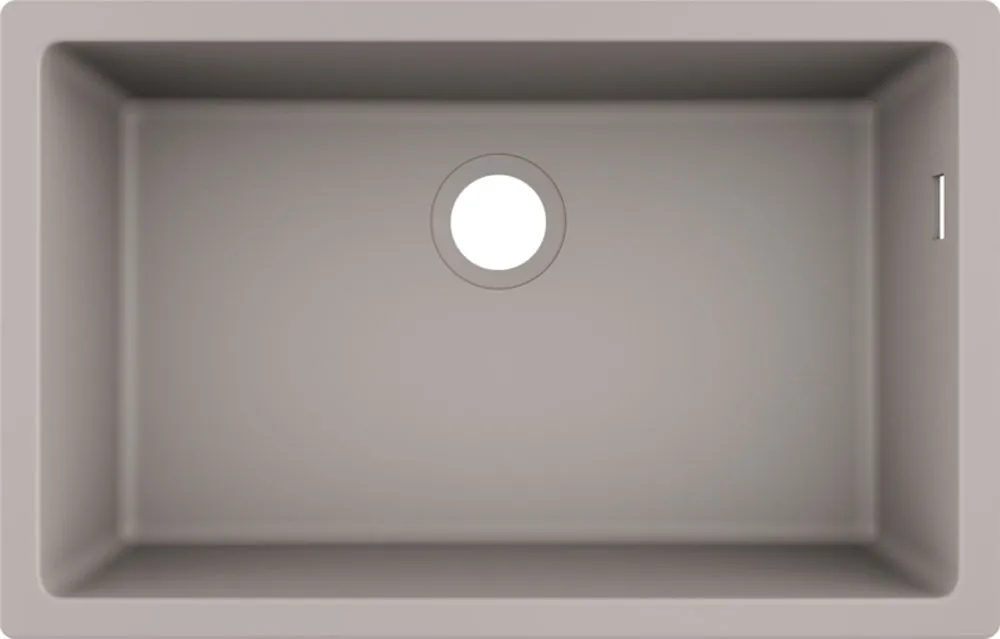 Hansgrohe S51 S510-U660 Beton Grisi Tezgah Altı Eviye