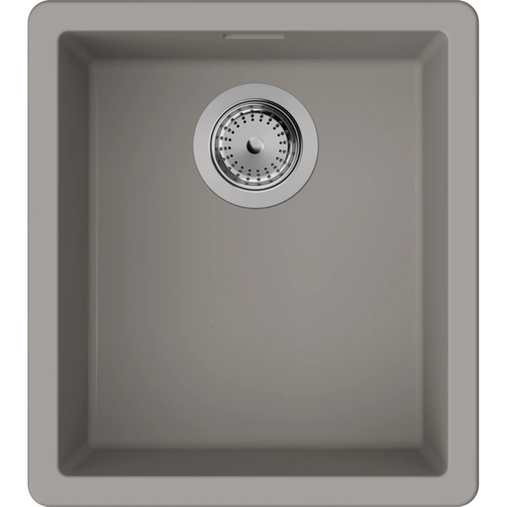 Hansgrohe S52 S520-F350 Beton Gri Ankastre Granit Eviye - 43349380