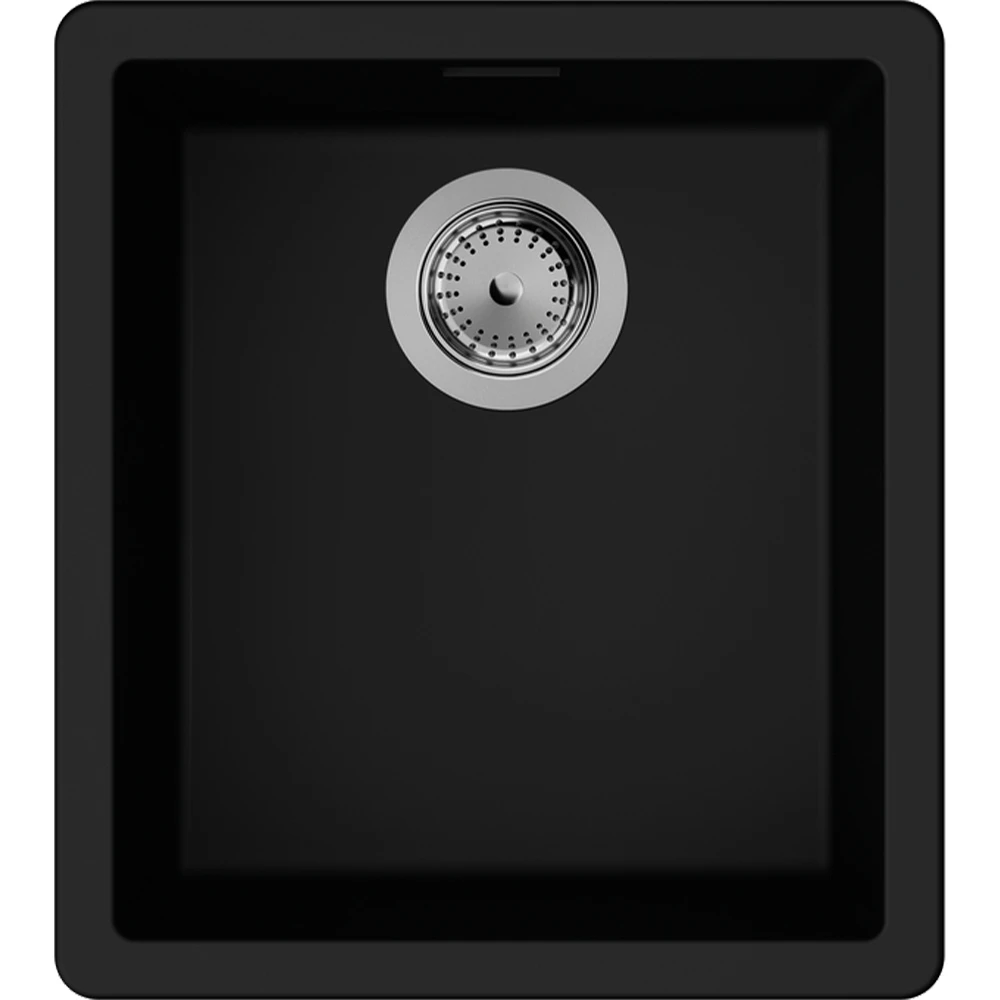 Hansgrohe S52 S520-F350 Grafit Siyahı Ankastre Granit Eviye - 43349170